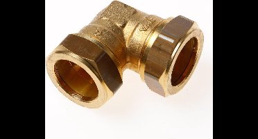 Installatiebranche Knie koppeling 2x knel 28-28mm