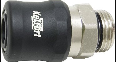 Kelfort Veiligheidsluchtkoppeling met slangtule past op Orion buitendraads 1/4" 1526371