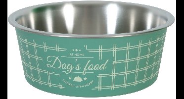 Zolux food voerbak hond groen 15 cm 750 ml