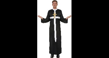 Vegaoo - Wit kruis priester kostuum voor mannen