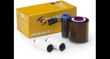 Zebra TrueColours ix Series Monochrome - 1 - Farbe (Cyan, Magenta, Gelb, Schwarz, Overlay) - Farbband - für ZXP Series 7 (800077-742EM)