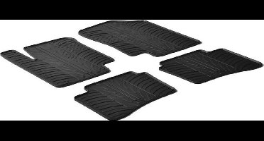 Gledring Rubbermatten passend voor Hyundai i20 2008-2014 (T profiel 4-delig)