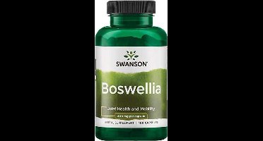 Supplementen - Boswellia 400mg - 100 Capsules - Swanson - 100 Capsules