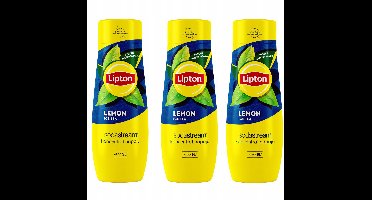 Set van 3 SodaStream concentraten 3x Lipton Lemon Ice Tea