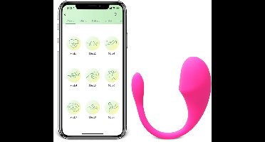 Luxe App-gestuurde Wearable Vibrator – 9 Intensieve Modi – Roze Elegant Design