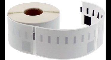Label Tape voor Dymo 11356 (met chip) | 41 x 89 mm | Wit - 300 labels per Rol - Geschikt voor: Dymo serie: 5XL 550