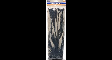 Tiewraps - 7,5 x 400mm - 100 stuks - zwart
