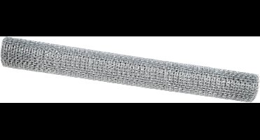 vidaXL - Gelast - draadhek - Zilver