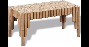 vidaXL - Salontafel - bamboe