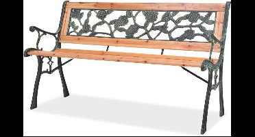 vidaXL - Tuinbank - 122 - cm - hout