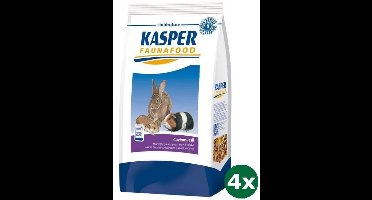 4x2,5 kg Kasper faunafood hobbyline caviamuesli