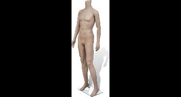 vidaXL - Etalagepop - man - zonder - hoofd