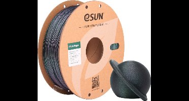 eSun ePLA-Magic Donkergroen glitter / Dark twinkling green 1 kg - 1.75mm - 3D printer filament