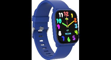 Denver Smartwatch Kinderen - Bellen/SMS/Whatsapp - Voor Android & iOS - Stappenteller - Slaapactiviteit - Hartslag, Bloeddrukmeter, Sportmodus - SWK120BU