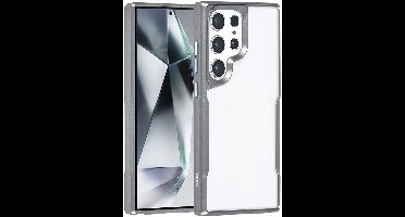 TUNIQ telefoonhoesje voor Samsung Galaxy S24 Ultra - Siliconen backcover - Grijs