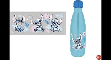 STITCH - Watercolor Blue - Stainless Steel Fles - 780ml - Drinkfles