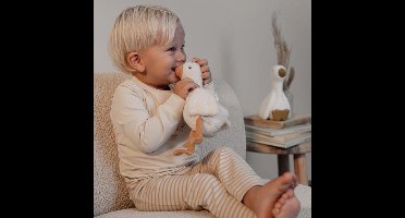 Tweedelige pyjama - Zand - Gestreept-62/68