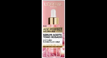L'Oréal Paris - Anti-Verzakkings Olie-Serum Roze Toon Age Perfect Golden Age