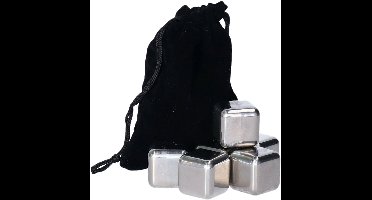 HI Whiskey/whisky koelstenen - 14x st - 2,7 cm - Whiskeystenen - koelstenen