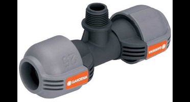 GARDENA Sprinklersysteem - T-stuk 25mm x 1/2" buitendraad