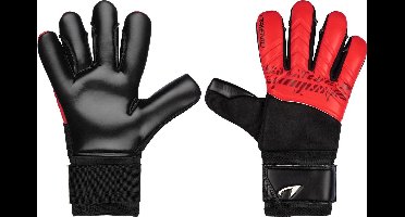 Avento Fingersave Keepershandschoenen - Ultimate Grip - Volwassenen - Rood - Maat S