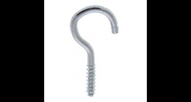 Deltafix schroefhaak verzinkt 30 mm 100 st.