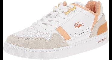 Lacoste 47SFA0063 T-Clip 124 4 SFA - Damesschoenen Sneaker - 1T2-WHT-Lt.Org