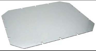 Fibox MP 3429 Montageplaat (l x b) 315 mm x 265 mm Plaatstaal Verzinkt 1 stuk(s)