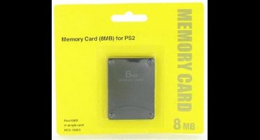 Geheugenkaart 8MB geschikt voor PlayStation 2
