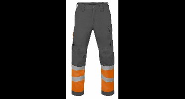 HAVEP Werkbroek High Vis 80573 - Charcoal/Fluo Oranje - 52