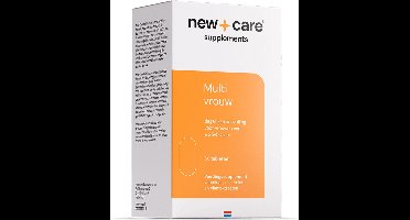 New Care Multivitamine vrouw - dagelijkse aanvulling - 60 capsules - vegan