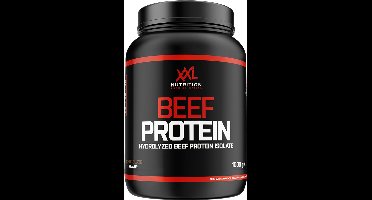 XXL Nutrition - Beef Protein Eiwitpoeder - Gehydroliseerd Runder Eiwit - Eiwitshake, Proteďne Poeder - Chocolade Smaak - 1000 Gram (33 shakes)