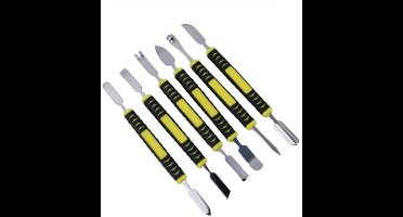 6 Stuks Metalen Koevoet Set – Dubbele Uiteinden, Universele Demontage Stick, Mobiele Telefoon & Digitale Apparaten, Shell Opening Tool, Huishoudelijke Elektronica Reparatie