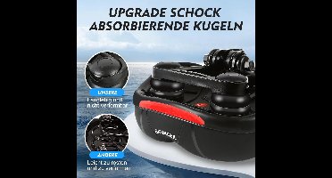 Fietszadel Heren - Zadel Dames - Ergonomisch - Waterdicht - Zwart