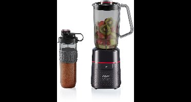 Arzum Shake 'n Take Neo Maxi Blender AR1174-0100 | Zwart - 500W - 1000ML kan - 570ML drinkfles