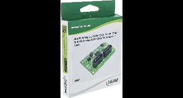 InLine MiniPCIe kaart - 2x SATA600 met RAID functie