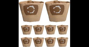 Stofzuigerzak geschikt voor Stihl [Set 10] Stofzakken compatibel met Stihl SE 33