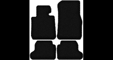 BASIC zwarte veloursmatten voor: BMW 1 F22 coupé (2011-2019)