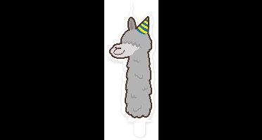 Paperdreams - Jungle - Kaars 1 Lama