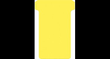 T-kaart djois formaat 2 48mm geel 100st