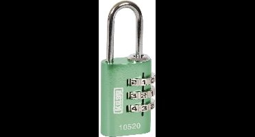 Hangslot Kasp K10520GRED Groen Cijferslot