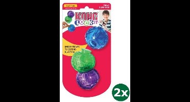 Kong lock-it 2x 5,5x5,5x5,5 cm 3 st