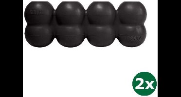 Kong extreme goodie ribbon zwart 2x 18x6,5x4,5 cm