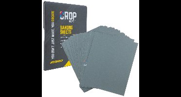 CROP Waterproof Schuurpapier korrel 2500 - 230x280mm - 50 stuks