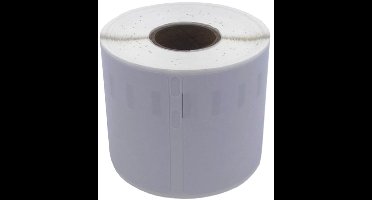 Label tape geschikt voor Dymo 99014 | 54 x 101 mm | S0722430 (met chip) - Compatible Labelwriter - 550 Wit label - 220 etiketten per rol - Geschikt voor: Dymo LW 550 Dymo LW 550 turbo Dymo 5XL