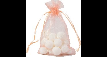 Organza Zakje Zalm 13x18cm 25 stuks