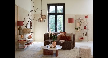 Light & Living Hanglamp Tartu 51cm hoog - Antiek Brons