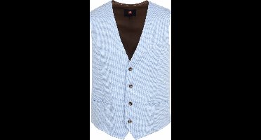 Suitable Gilet Gris Blauw - Maat 54 - Heren