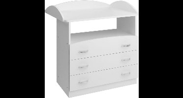 Verzorgingstafel Baby - Luiertafel Inklapbaar - Commode Slaapkamer
