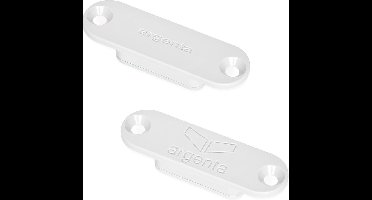 Magneetdeursluiter - Wit - Kunststof - Argenta - Argenta magnotica PRO contactloze magneetwit